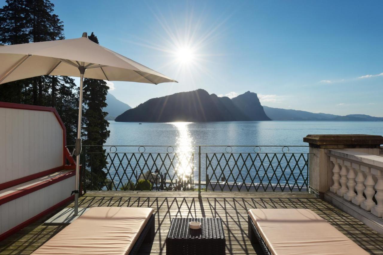 Hotel Vitznauerhof - Lifestyle Hideaway At Lake Lucerne Zewnętrze zdjęcie