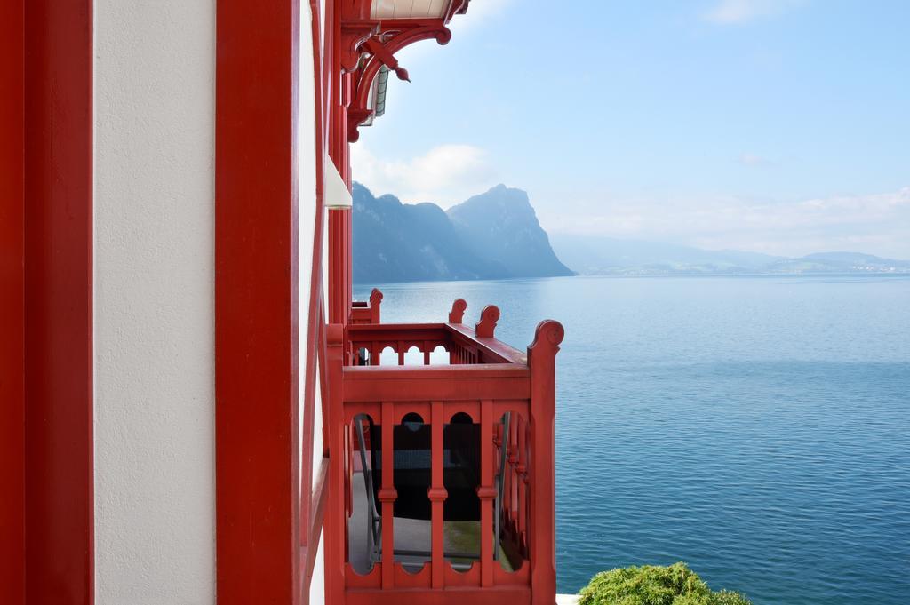 Hotel Vitznauerhof - Lifestyle Hideaway At Lake Lucerne Zewnętrze zdjęcie