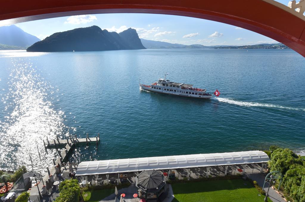 Hotel Vitznauerhof - Lifestyle Hideaway At Lake Lucerne Zewnętrze zdjęcie