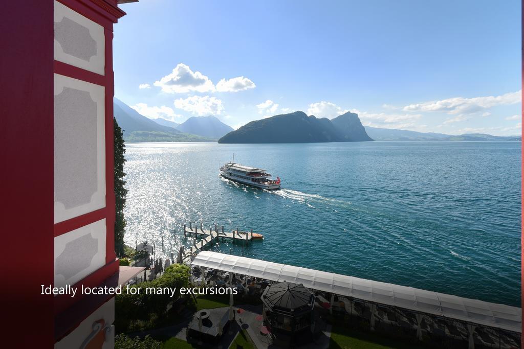 Hotel Vitznauerhof - Lifestyle Hideaway At Lake Lucerne Zewnętrze zdjęcie