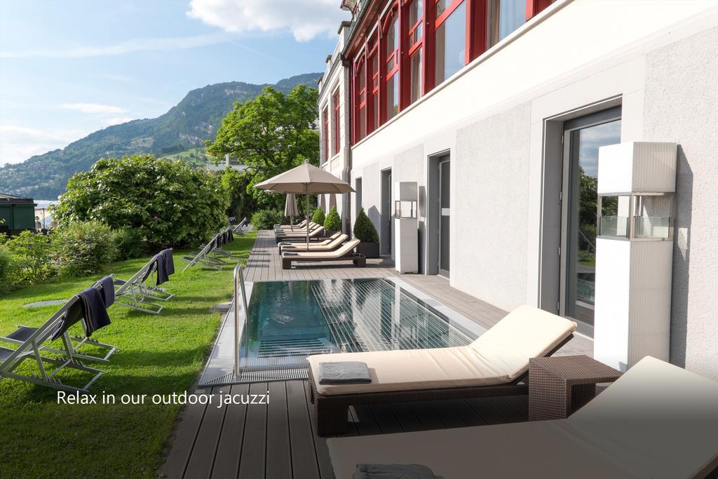 Hotel Vitznauerhof - Lifestyle Hideaway At Lake Lucerne Zewnętrze zdjęcie