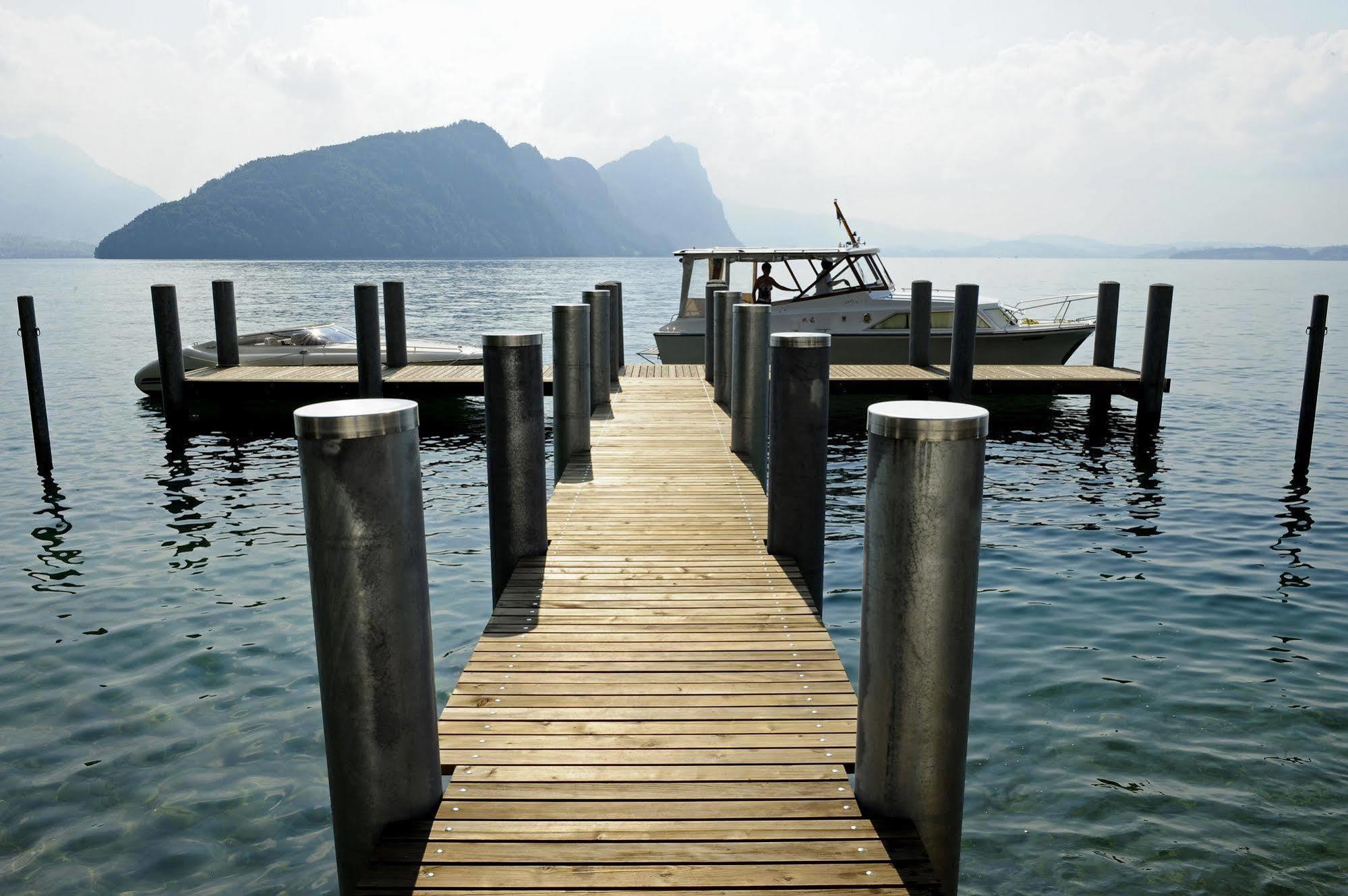 Hotel Vitznauerhof - Lifestyle Hideaway At Lake Lucerne Zewnętrze zdjęcie