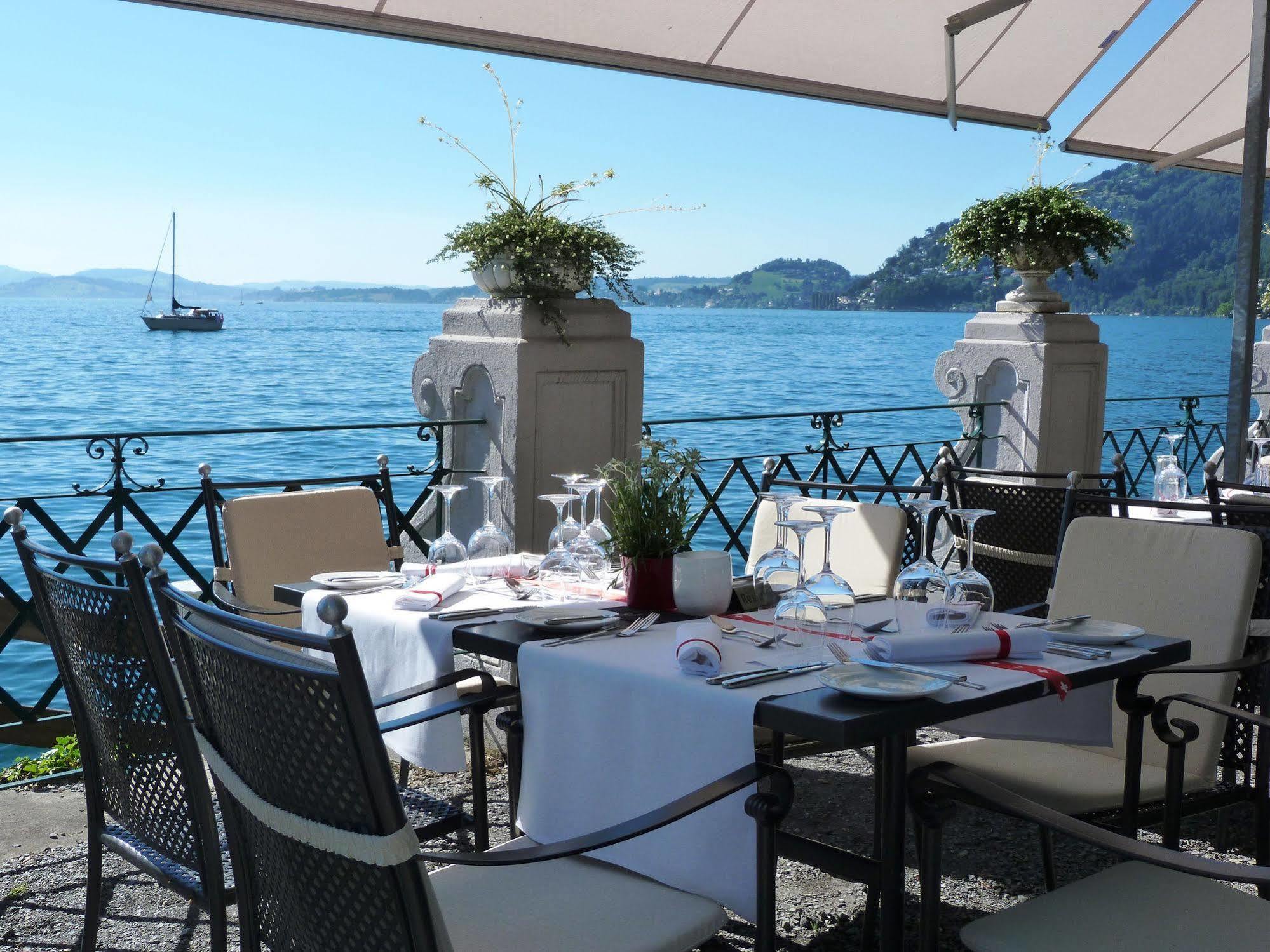 Hotel Vitznauerhof - Lifestyle Hideaway At Lake Lucerne Zewnętrze zdjęcie