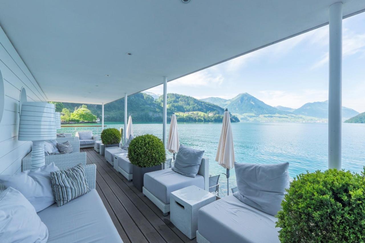 Hotel Vitznauerhof - Lifestyle Hideaway At Lake Lucerne Zewnętrze zdjęcie